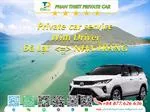 Car rental Da Lat <=> Nha Trang (private car with driver)